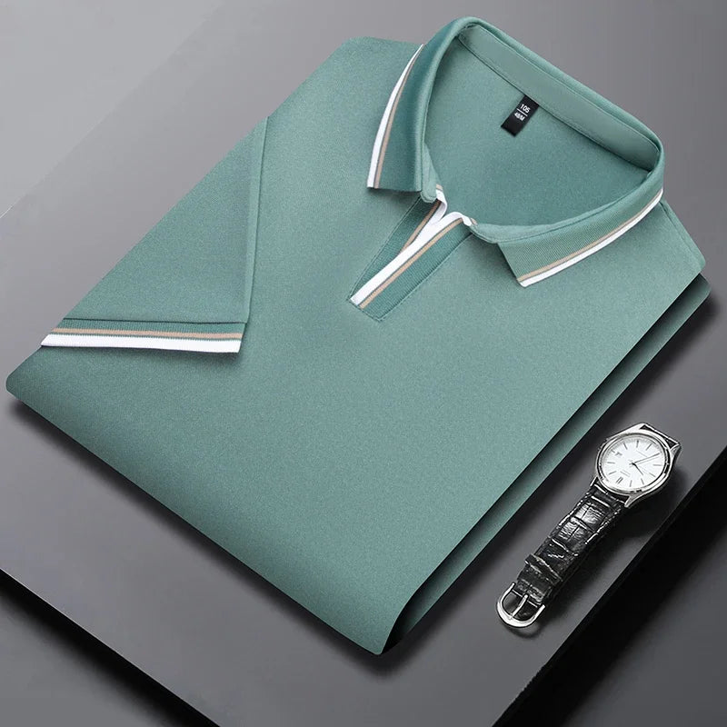 Virgilio Díaz klassisk poloshirt
