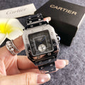 Kwadratowy zegarek Obsidian Royale