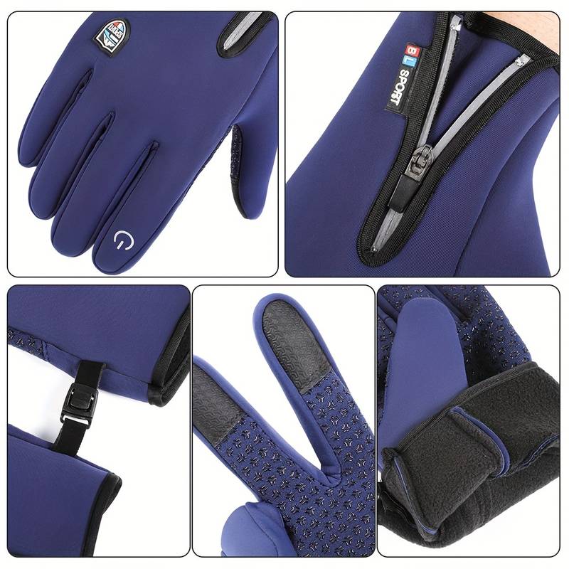 Gants en velours imperméables - Ne souffrez plus jamais du froid aux mains