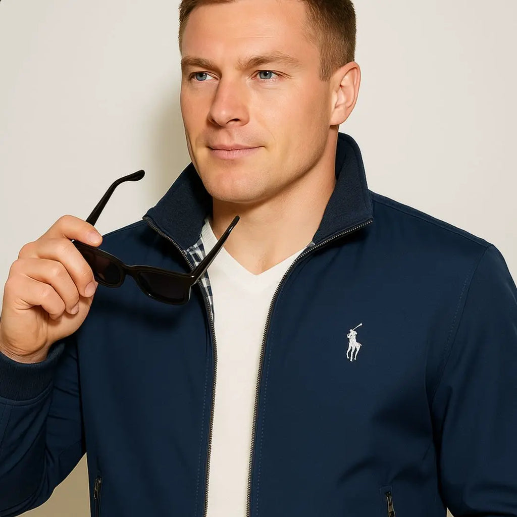 Casualowa kurtka bomberka z zamkiem™ – inspiracja premium