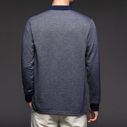 Polo de manga larga para hombre Belami