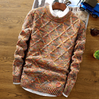 Sweter męski o kroju slim Rochus
