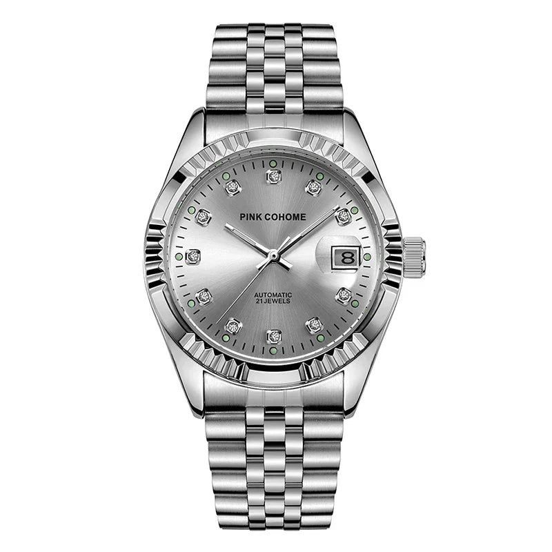 Rosa Cohome Automatik-Uhr