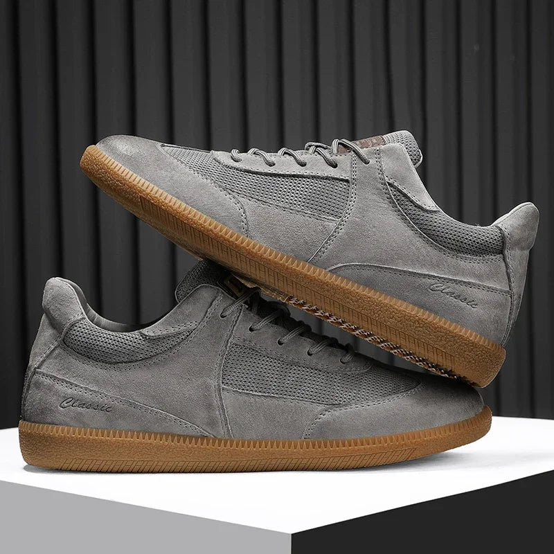 Sneakersy z zamszu
