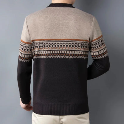 Sygnowany sweter Sanzio zapinany na zamek