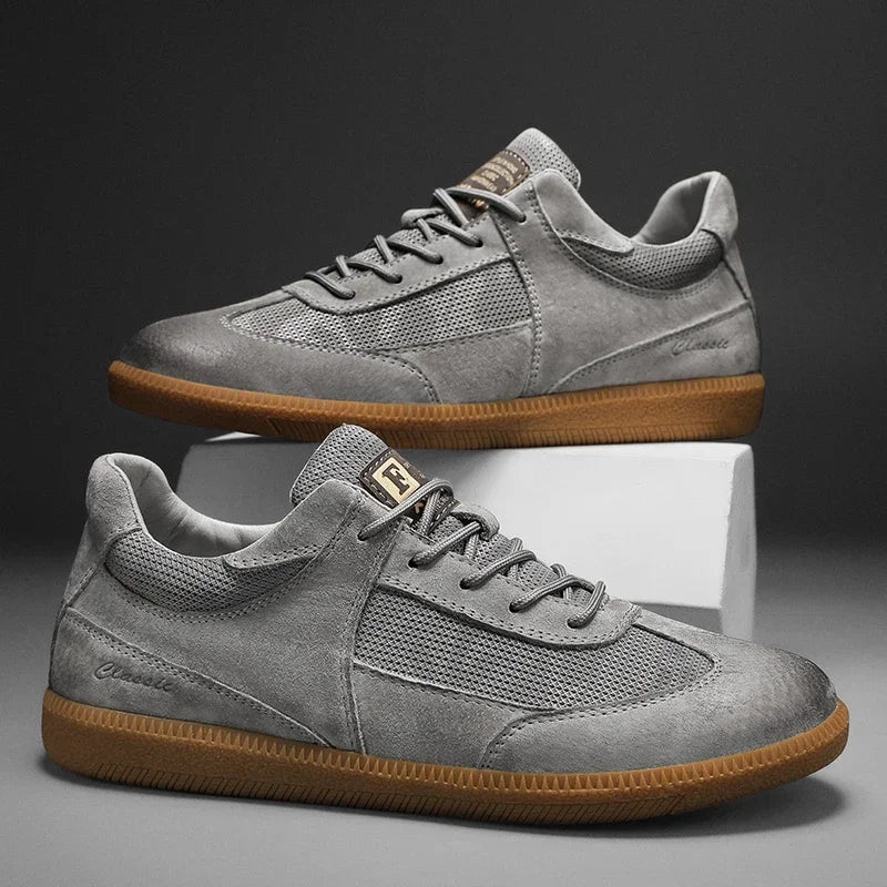 Sneakersy z zamszu