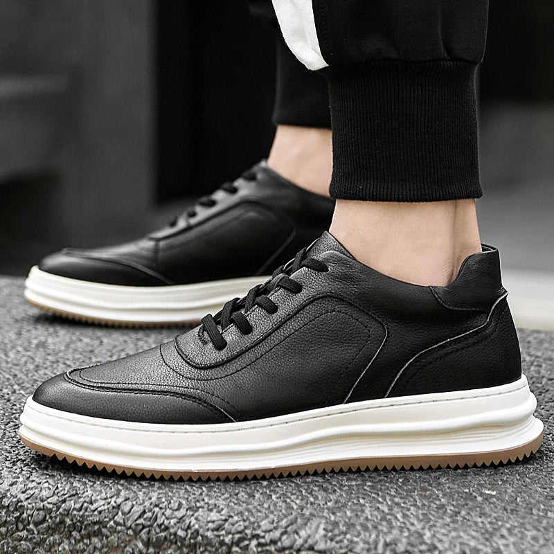 Chaussures en cuir véritable