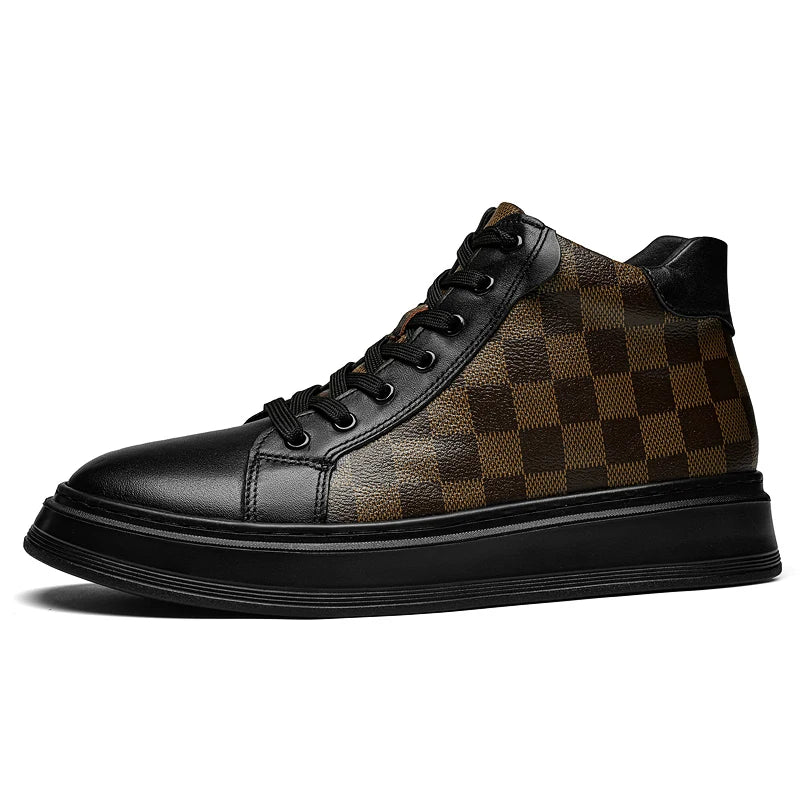 Klassische Schuhe aus echtem Leder