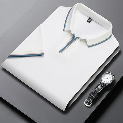 Virgilio Díaz klassisk poloshirt