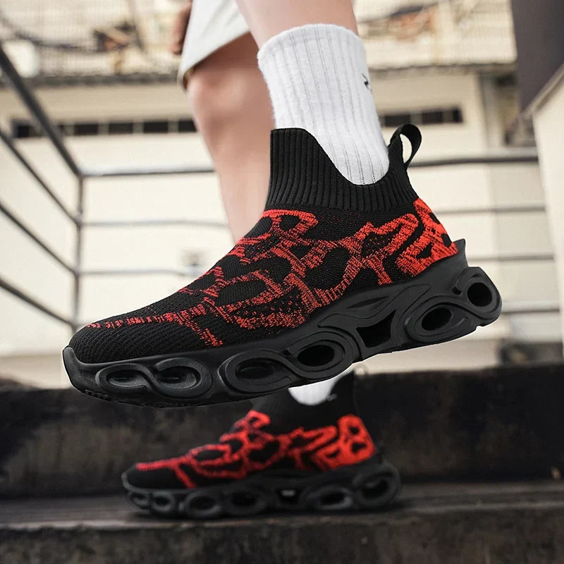 Milan-stickade sneakers
