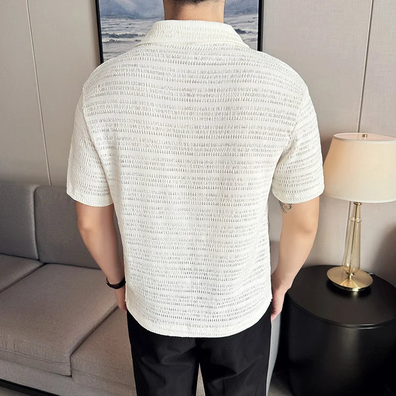 Polo de punto de Jules Chéret