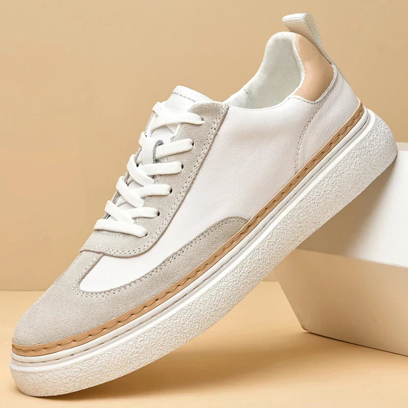 Sneakersy Belmont z prawdziwej skóry