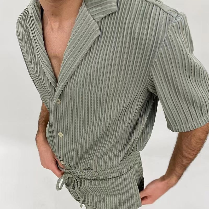 Vinthentic Cole klassieke zomerset voor heren
