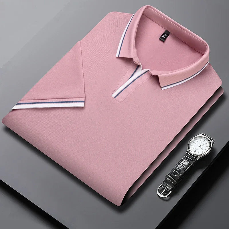 Virgilio Díaz klassisk poloshirt