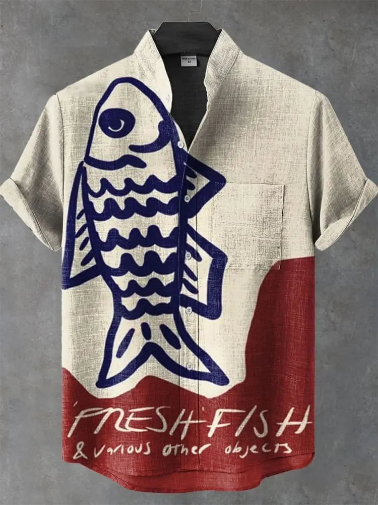 Séverin Dubreuil sommarstrandtröja för herr