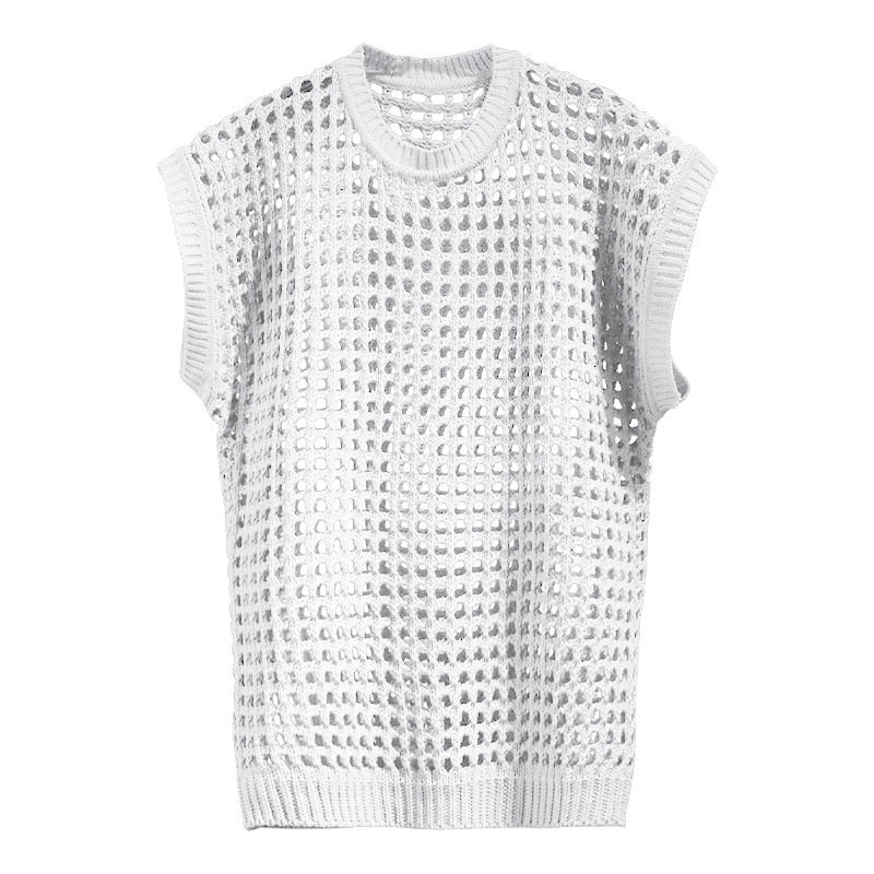 Vinthentic Lorenzo Men's Hollow Tank top