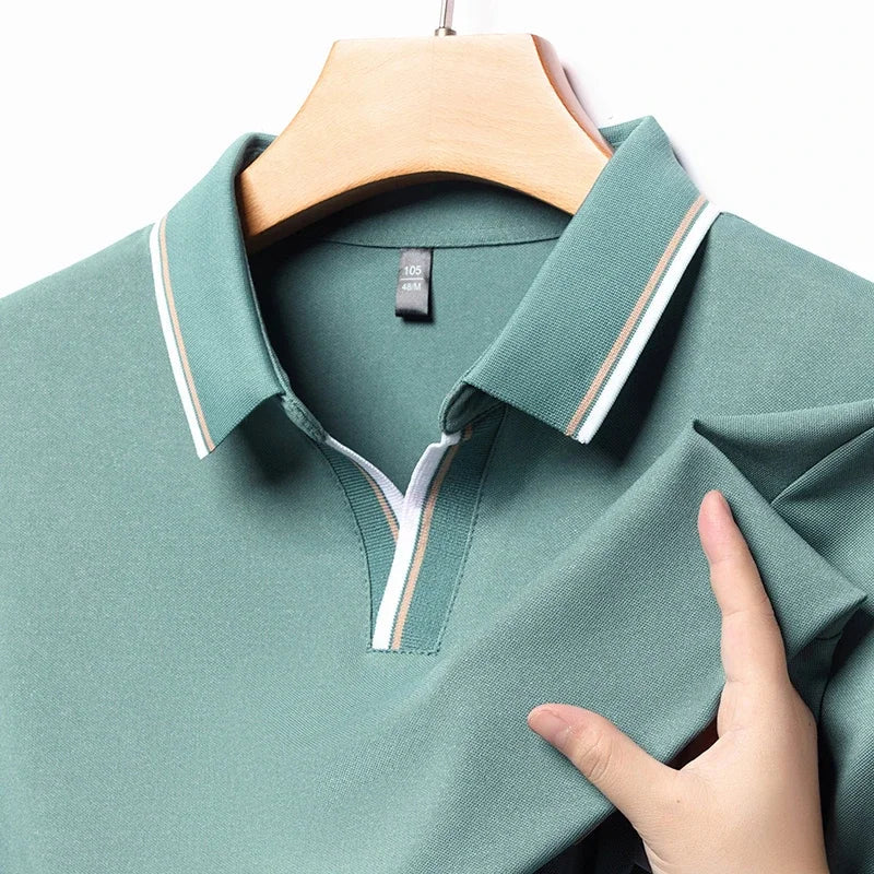 Virgilio Díaz klassisk poloshirt