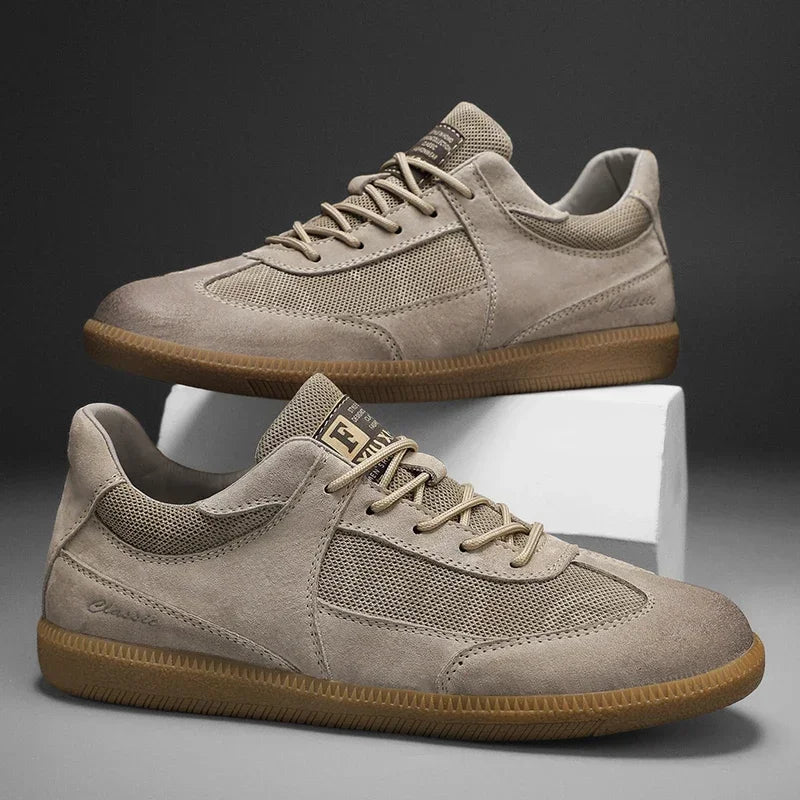 Sneakersy z zamszu
