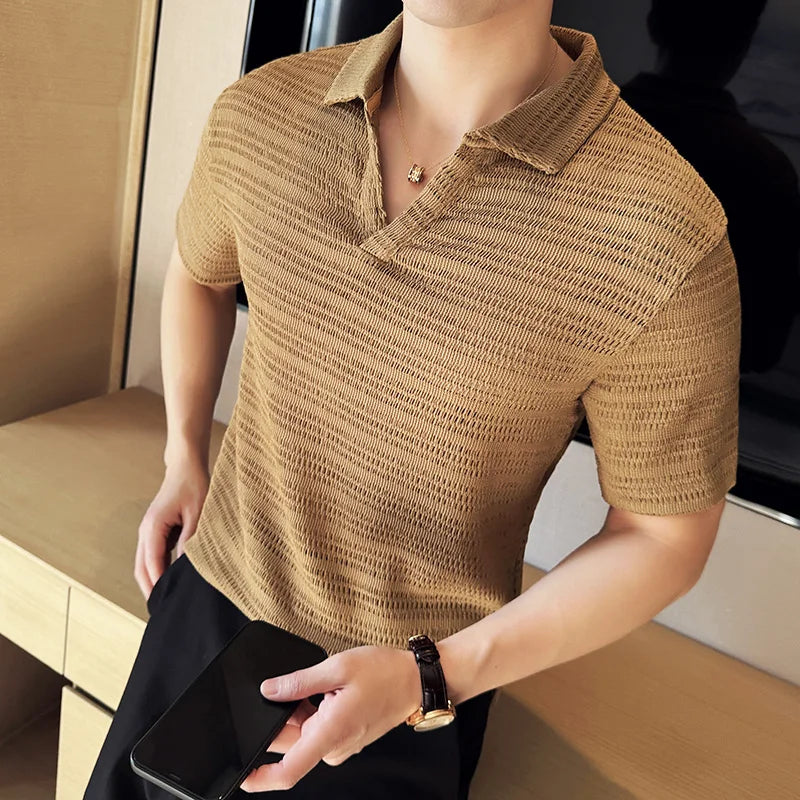 Polo de punto de Jules Chéret