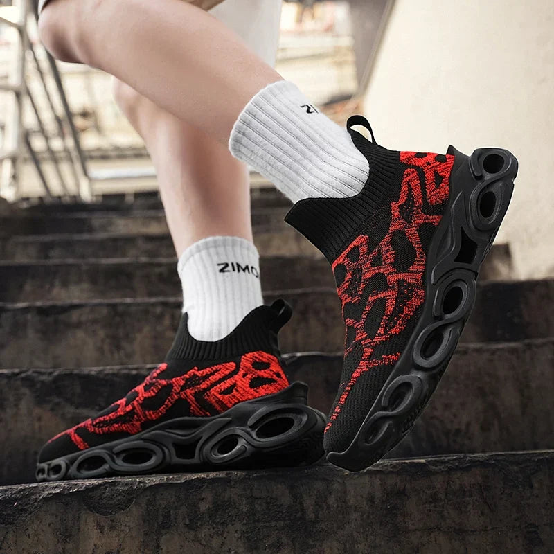 Milan-stickade sneakers