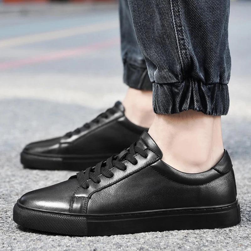 Chaussure classique en cuir véritable