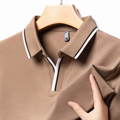 Virgilio Díaz klassisk poloshirt