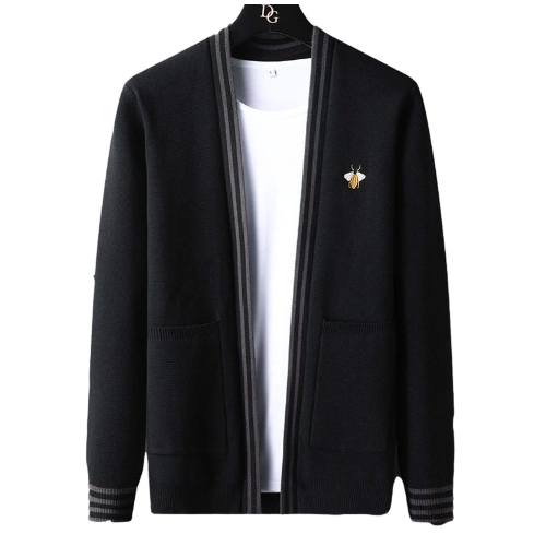Casaco de malha de designer para homem Beehive