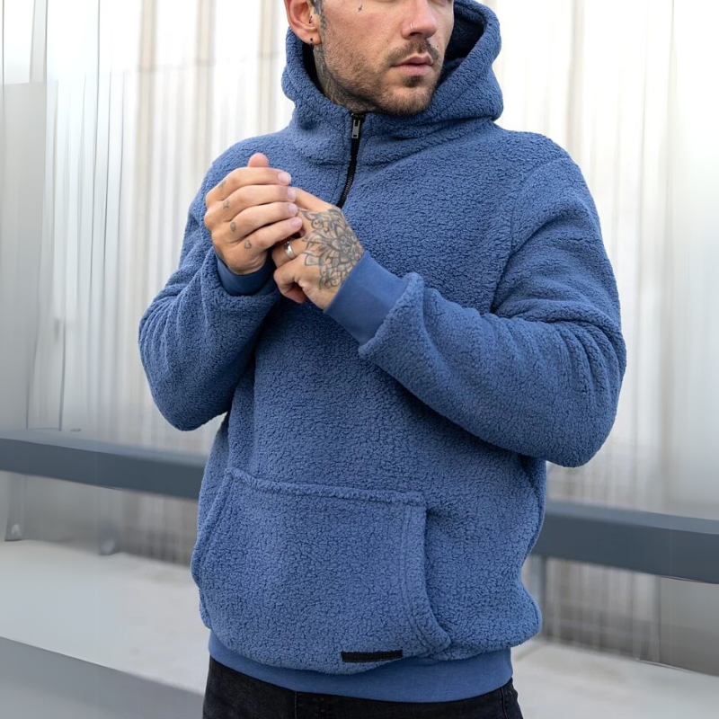 Louis Lumière hoodie van sherpa