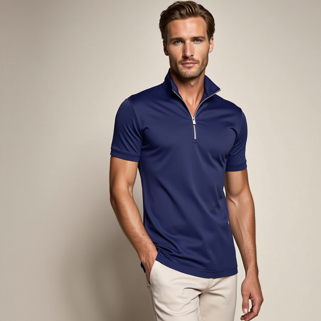 Cruz - Polo majica s patentnim zatvaračem
