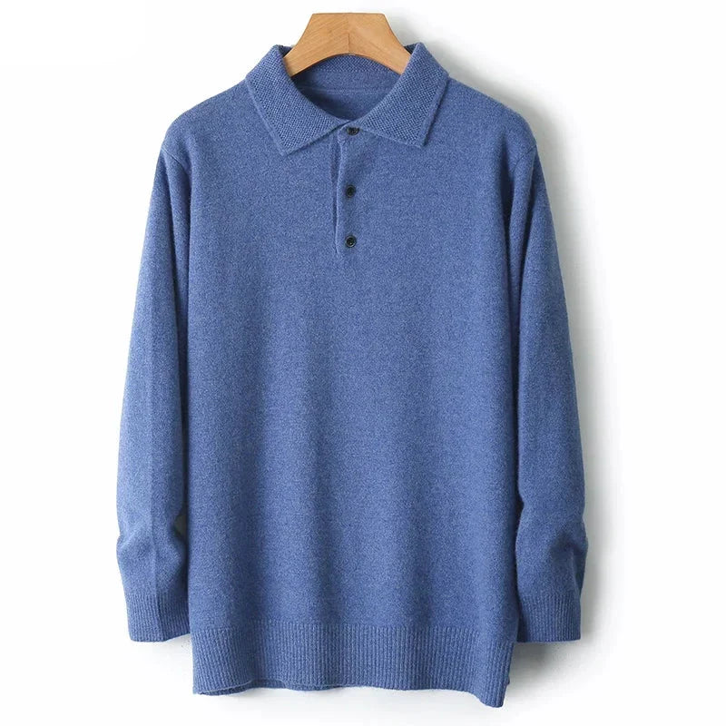 Swindon - Polo en laine mérinos