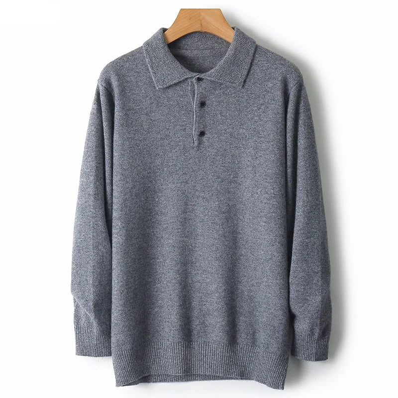 Swindon - Polo en laine mérinos