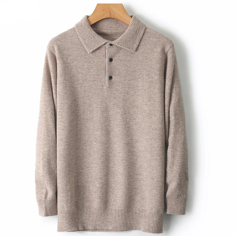 Swindon - Polo en laine mérinos
