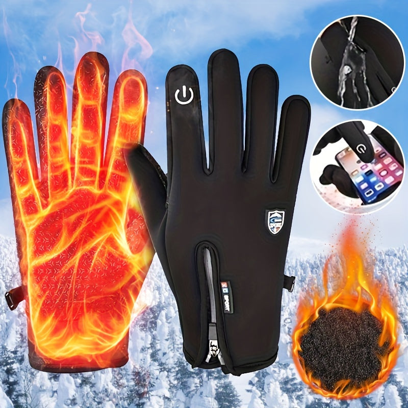Gants en velours imperméables - Ne souffrez plus jamais du froid aux mains