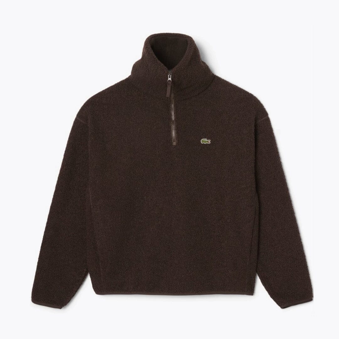 LC Sweat-shirt en polaire à col montant zippé