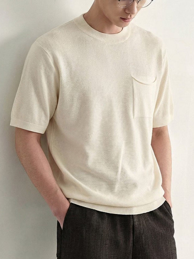Textured Relaxed Fit Polo