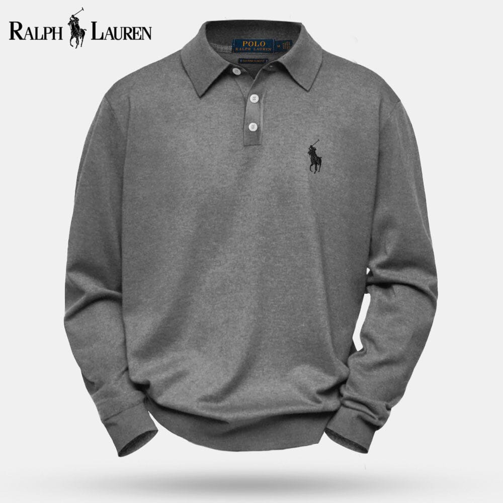 Pull RL en laine tricotée torsadée