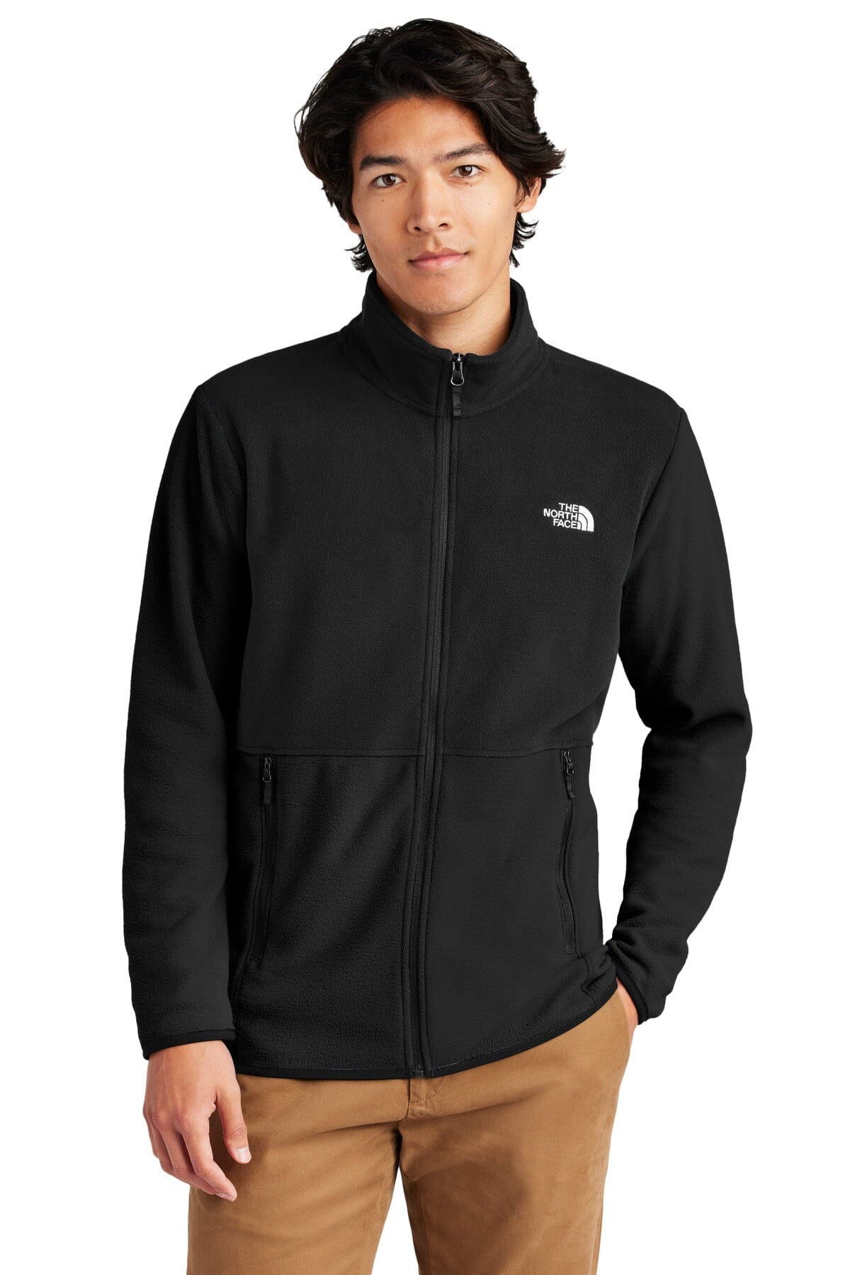 TNF ® Glacier fleecejacka med hel dragkedja för män